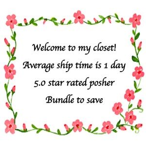 Welcome to my closet!